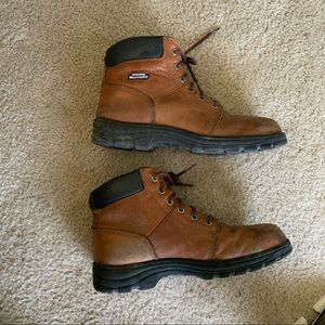 Skechers for Work Men's Workshire Relaxed Fit Work Steel Toe Boot